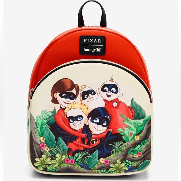 Loungefly Disney Pixar The Incredibles Backpack - Picture 1 of 6